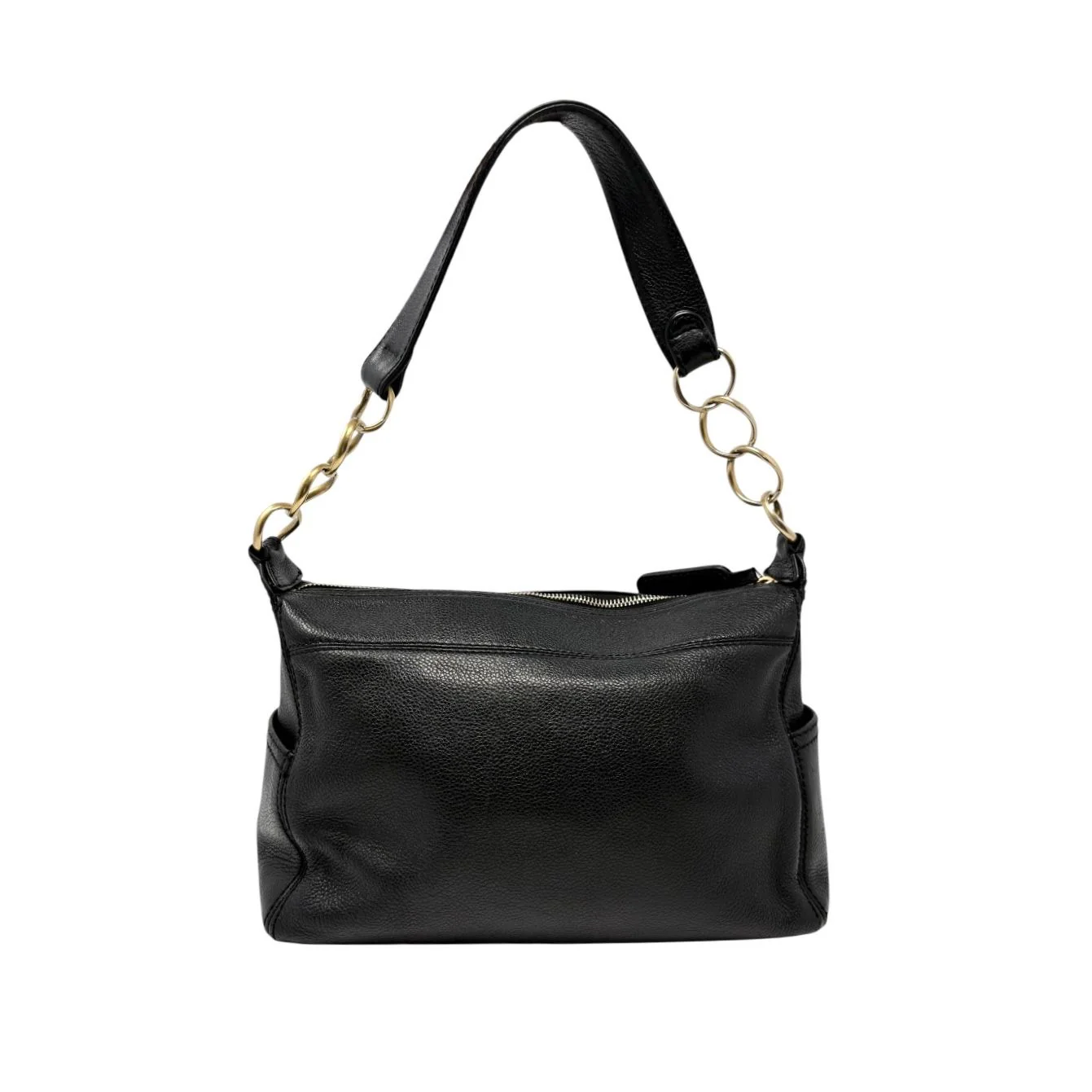 Chanel Black Caviar Chain Shoulder Bag - Image 3