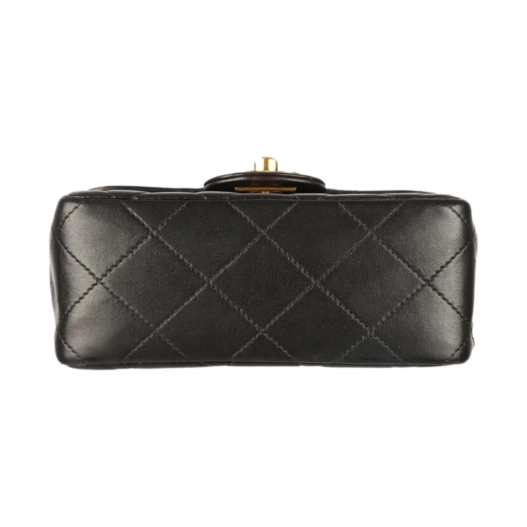 Chanel Dark Brown Mini Top Handle Bag - Image 4