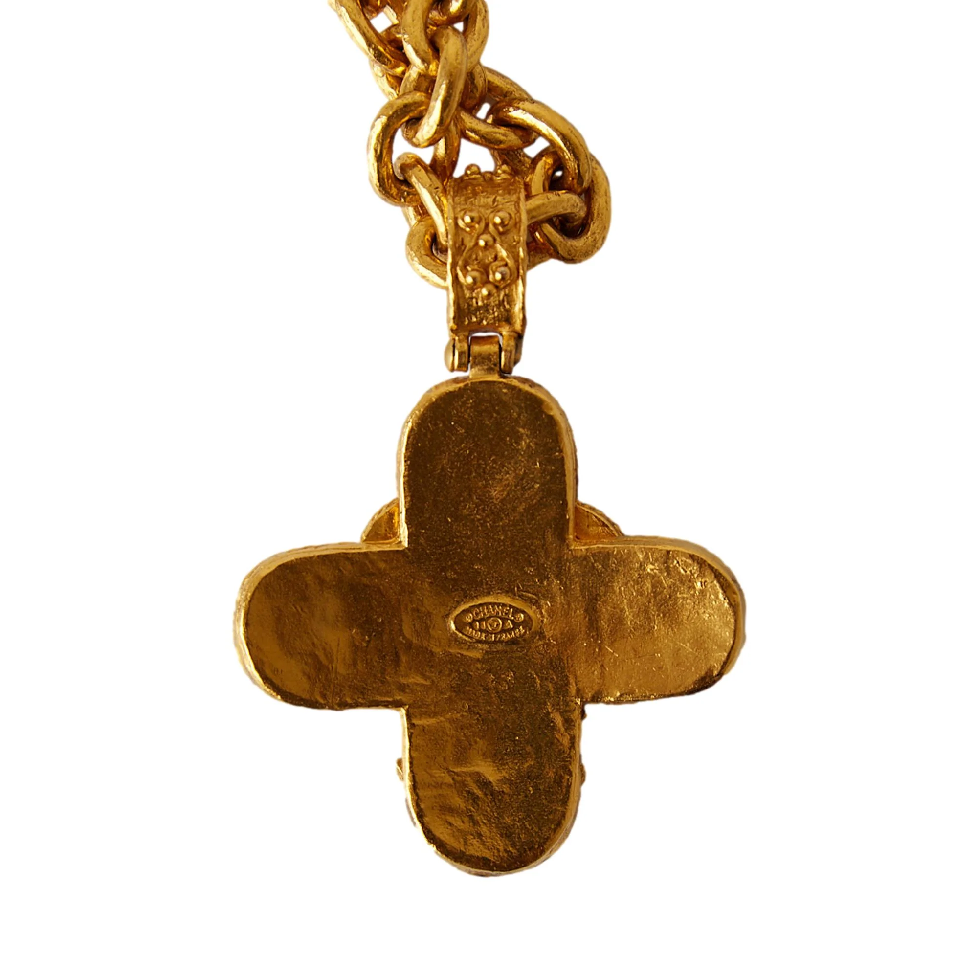 Chanel Gold Emblem Logo Chain - Image 3