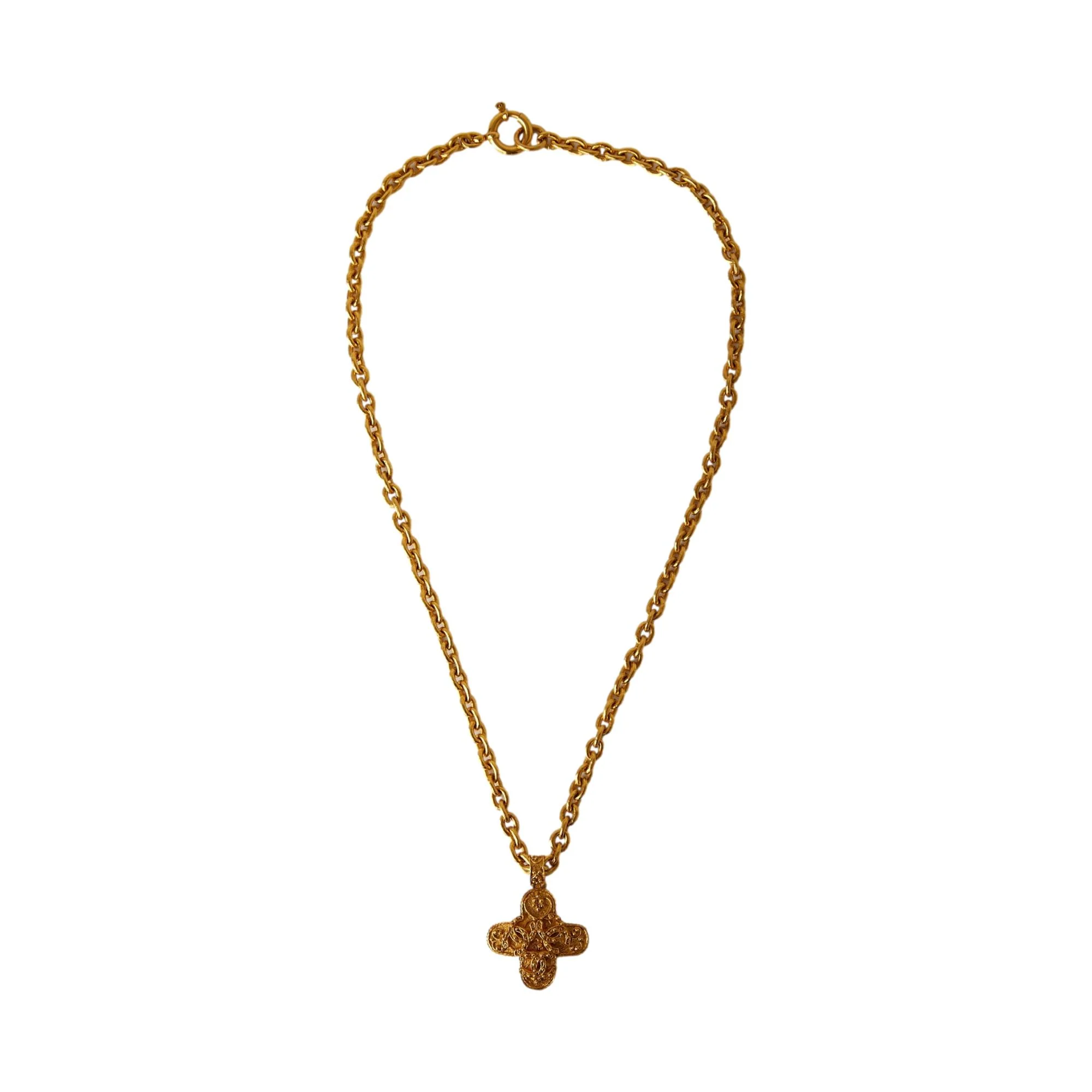 Chanel Gold Emblem Logo Chain - Image 4