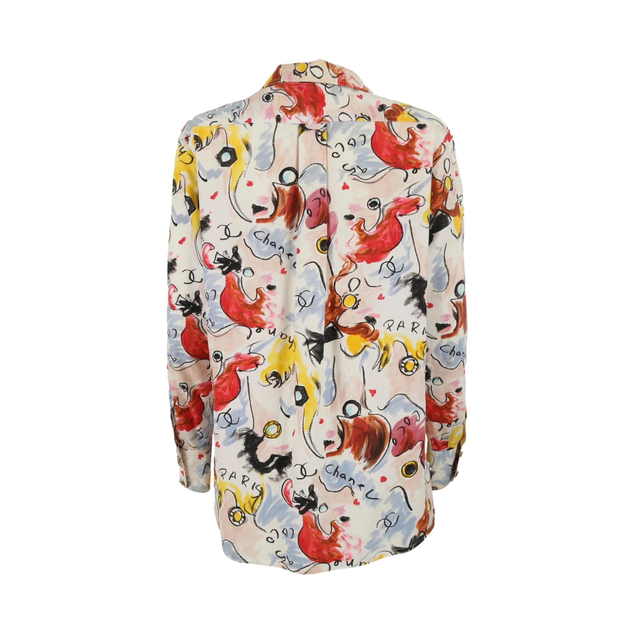 Chanel Multicolor Print Short Set - Image 5