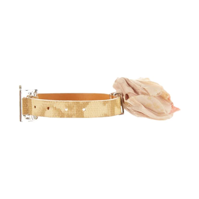 Dior Tan Flower Bracelet - Image 3