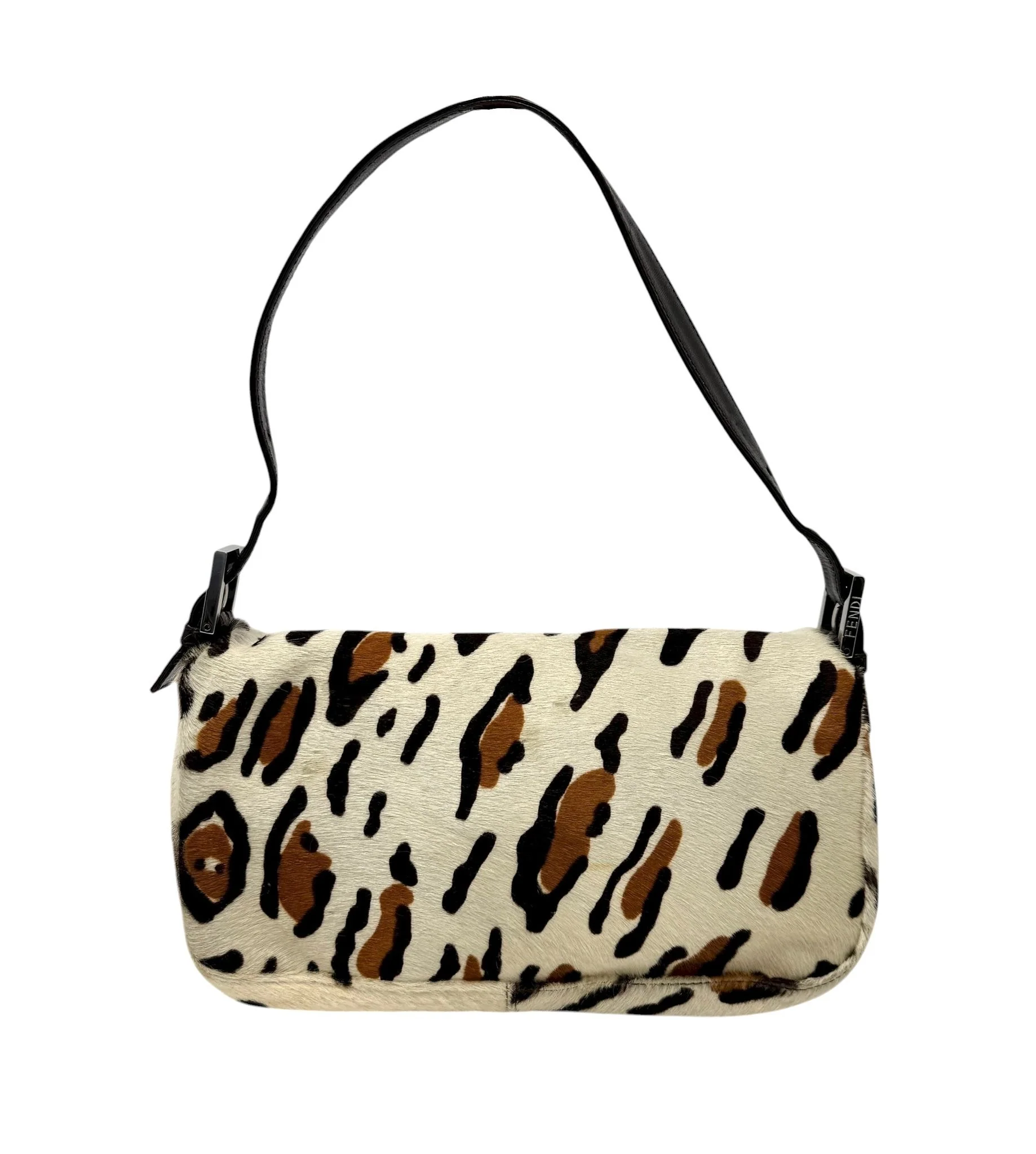 Fendi Leopard Print Baguette - Image 5