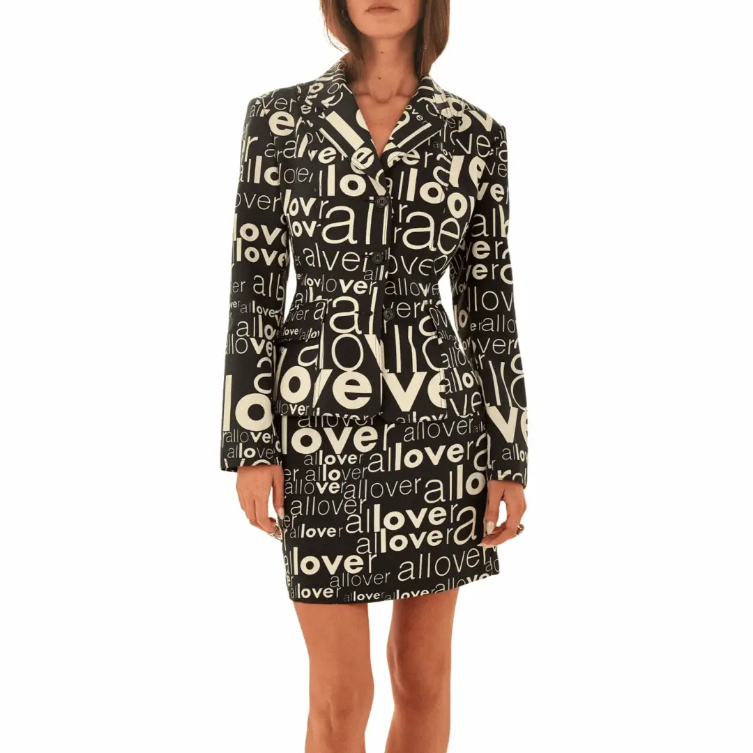 Moschino 'All Over' Print Nanny Skirt Set - Image 4