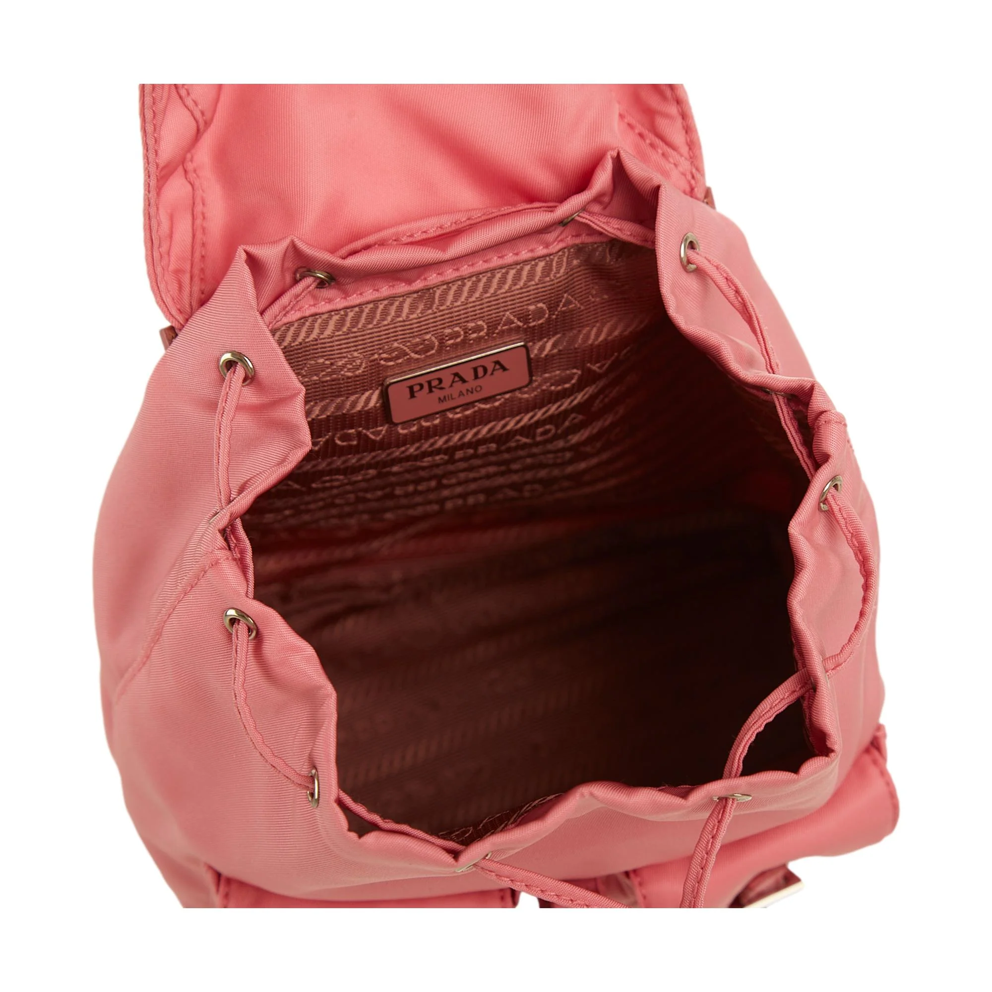 Prada Pink Mini Nylon Backpack - Image 4