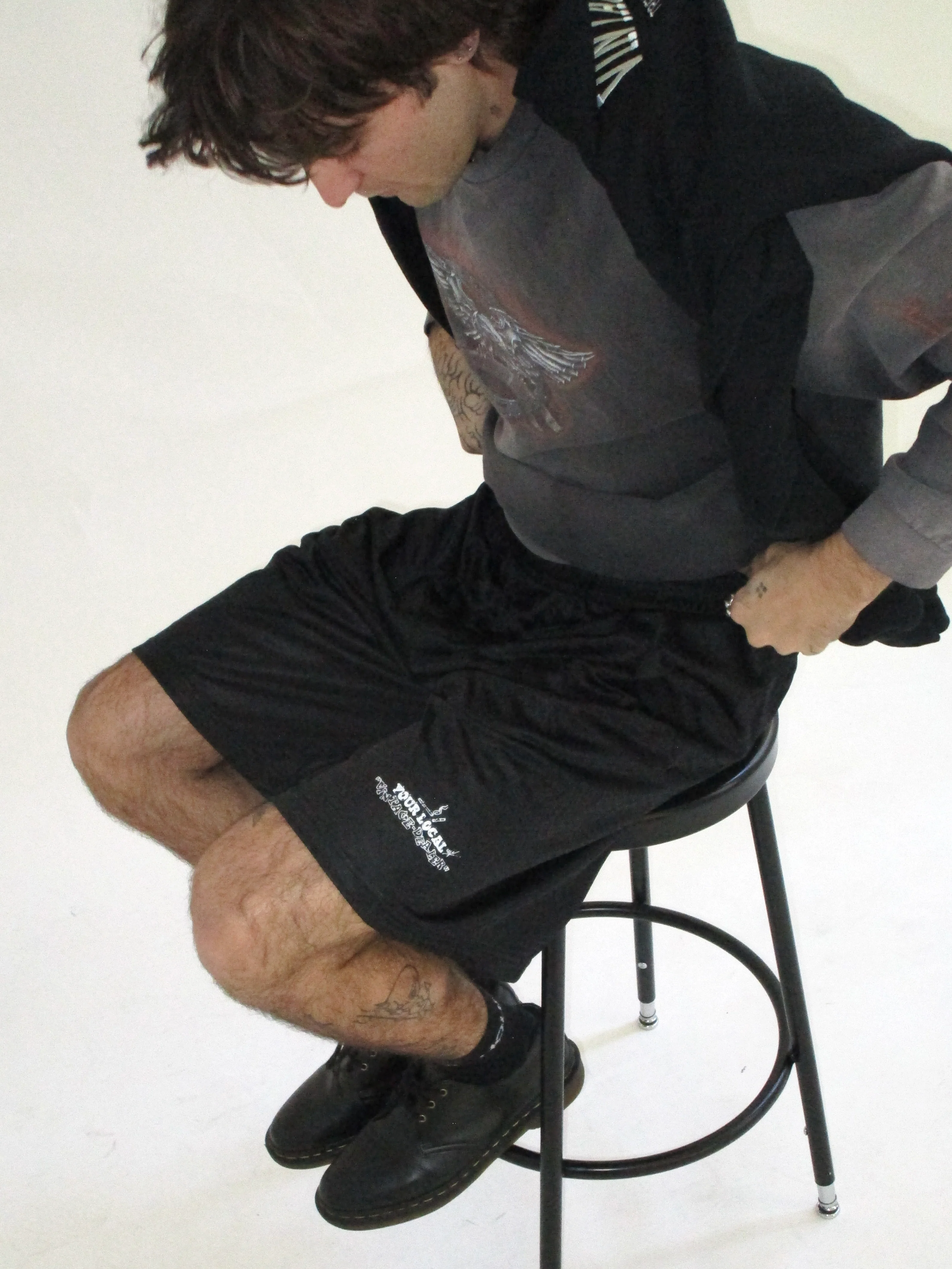 TNYC 'Vintage Dealer' Mesh Shorts - Image 5